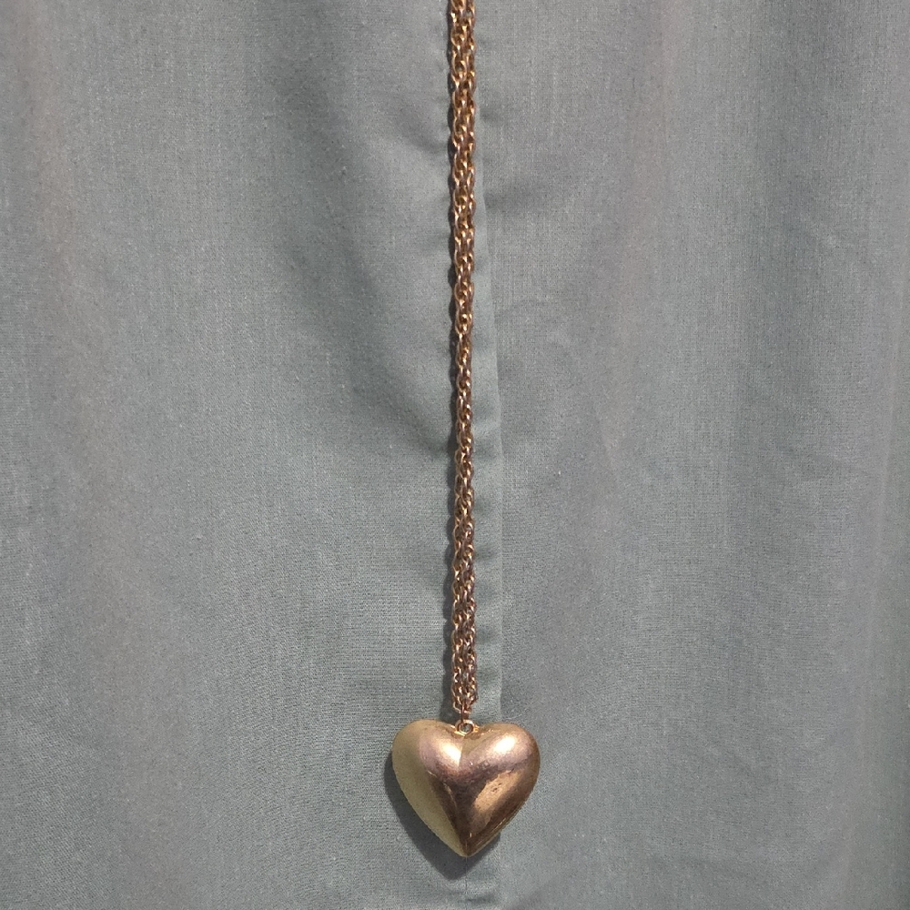 Elegant Gold Heart Necklace